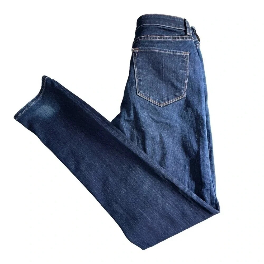 J Brand Scarlett Cigarette Jeans 29 Ink Dark Blue Skinny Stretch 7014 INK